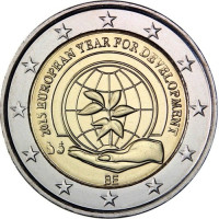 Bélgica 2 euro UNC 2015 - Año europeo del desarrollo