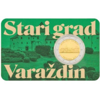 Croacia 2 euros BU 2024 - El casco antiguo de Varazdin