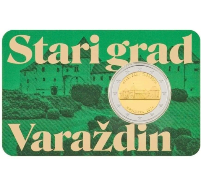 Croacia 2 euros BU 2024 - El casco antiguo de Varazdin por 11.50 € ✅