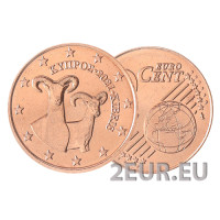 Chipre 2 centavos UNC 2021