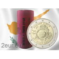 CHIPRE 2 ROLLO DE EUROS 2012 - 10 AÑOS DE EURO por 85.00 € ✅