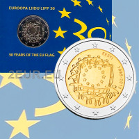 Estonia 2 euro BU 2015 - 30 years of the EU flag Estonia 2 euro BU 2015 - 30 years of the EU flag