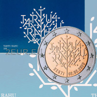 Estonia 2 euro BU 2020 - 100TH ANNIVERSARY OF THE TARTU PEACE TREATY BETWEEN THE RSFSR AND ESTONIA