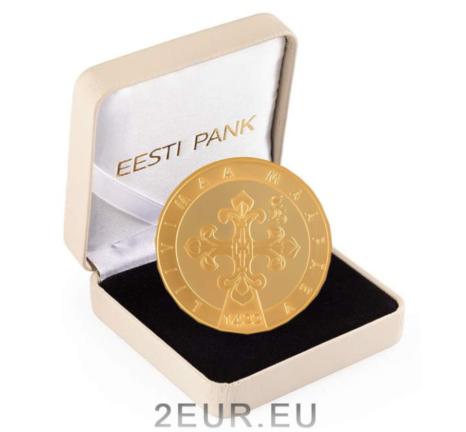 Estonia 25 euro gold coin Proof 2023 - Liivimaa earth day for 510.00 € ✅