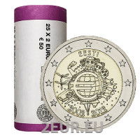 ESTONIA 2 EURO ROLL 2012 - TEN YEARS OF EURO