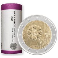 ESTONIA 2 EURO ROLL 2024 - Cornflower
