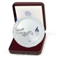 Estonia 8 euros moneda de plata Proof 2022 - XXIV Juegos Olímpicos de Invierno en Beijing