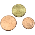 Estonia 1,5,10 Cent UNC 2022 for 2.00 € ✅
