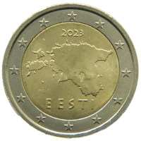 Estonia 2 euro UNC 2023