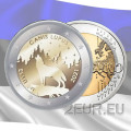 Estonia 2 euro UNC 2021/2 - national animal - wolf for 4.50 € ✅