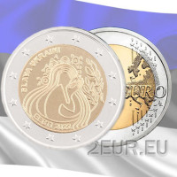 Estonia 2 euro UNC 2022 - Ucrania y la libertad