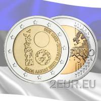 Estonia 2 euro UNC 2018/2 - 100 Años República de Estonia