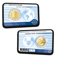 Finlandia 2 euros BU 2025 - Visitas de Estado de Finlandia: Diplomacia y Política Exterior - Fin/Swed + Ang