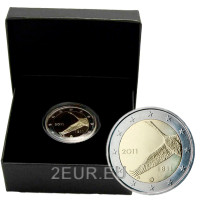 Finlandia 2 euros proof 2011 - 200 Años Banco Nacional