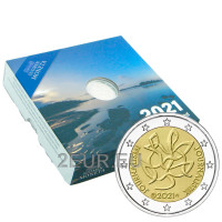 Finlandia 2 euros proof 2021 - Periodismo y comunicación abierta en apoyo de la democracia finlandesa