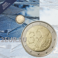 Finlandia 2 euros proof 2022 - 35 aniversario del programa Erasmus