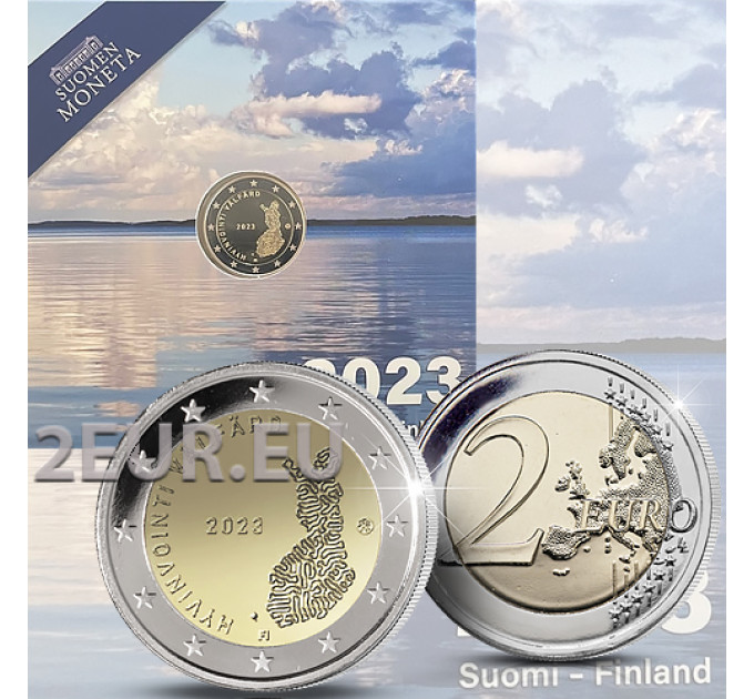 Finland 2 euro proof 2023 - Social and health service for 23.50 € ✅