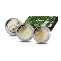 Finland 2 euro Proof 2024 - Finnish architecture + democracy