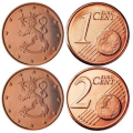 Finland 1,2 Cent UNC 2012 for 1.00 € ✅