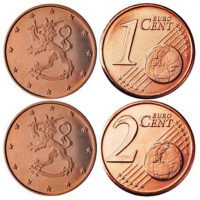 Finlandia 1,2 Cent UNC 2013