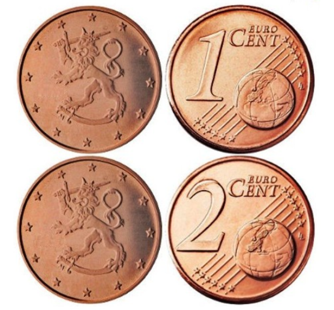 Finland 1,2 Cent UNC 2012 for 1.00 € ✅