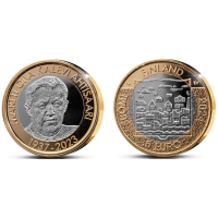 Finlandia 5 euros proof 2024 - Presidentes de Finlandia – Martti Ahtisaari