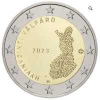 Finlandia 2 euros UNC 2023 - Servicio social y sanitario