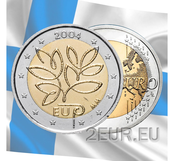 Finlandia 2 euros UNC 2004 - Ampliación de la Unión Europea por 45.00 € ✅