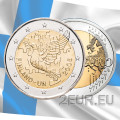 Finland 2 euro UNC 2005 - 60 Years United Nations UNO for 5.50 € ✅