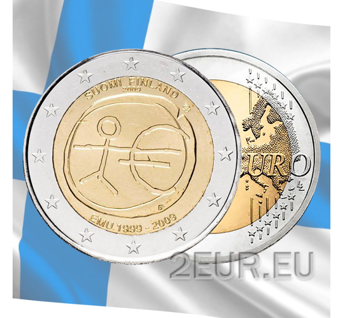 Finlandia 2 euros UNC 2009 - 10 Años Euro por 11.50 € ✅