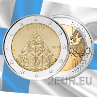 Finlandia 2 euros UNC 2009 - 200 Aniversario de la Autonomía