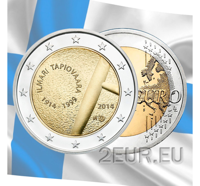 Finlandia 2 euros UNC 2014 - 100 Aniversario del Nacimiento de la diseñadora e interiorista Ilmari Tapiovaara por 4.95 € ✅