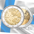 Finlandia 2 euros UNC 2015 - 150 Aniversario del Nacimiento del compositor Jean Sibelius por 5.00 € ✅
