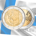 Finlandia 2 euros UNC 2016 - 100 Aniversario del Nacimiento de Georg Henrik von Wright por 5.00 € ✅