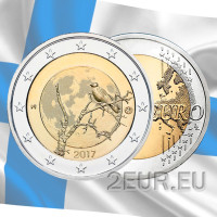 Finlandia 2 euros UNC 2017 - Naturaleza finlandesa