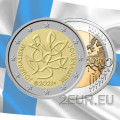 Finland 2 euro UNC 2021 - Journalism for 7.00 € ✅