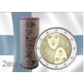 Finlandia 2 EUROS ROLLO 2006 - 100 años del sufragio femenino por 175.00 € ✅