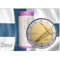 Finlandia 2 EUROS ROLLO 2011 - 200 años del Banco Nacional por 145.00 € ✅