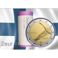 Finlandia 2 EUROS ROLLO 2011 - 200 años del Banco Nacional