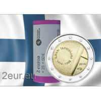 Finland 2 EURO ROLL 2014 - 100th Anniversary of the Birth of designer and interior designer Ilmari Tapiovaara Finland 2 EURO ROLL 2014 - 100th Anniversary of the Birth of designer and interior designer Ilmari Tapiovaara