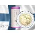 Finlandia 2 EUROS ROLLO 2015 - 150º aniversario del nacimiento del compositor Jean Sibelius por 120.00 € ✅