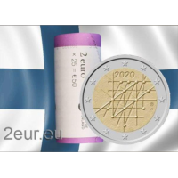 Finland 2 EURO ROLL 2020 - 100 Years University of Turku Finland 2 EURO ROLL 2020 - 100 Years University of Turku