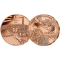 France 1/4 euro UNC 2023 - Paris 2024 Olympic Games - Sports Wheelchair Basket for 7.50 € ✅