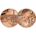 Francia 1/4 euro UNC 2023 - Juegos Olímpicos París 2024 - Rotura por 7.50 € ✅