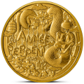 Francia 1/4 euro UNC 2025 - Calendario chino - Año de la serpiente por 7.00 € ✅