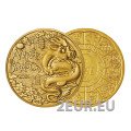 Francia 1/4 euro UNC 2024 - Calendario chino - Año del dragón por 7.50 € ✅