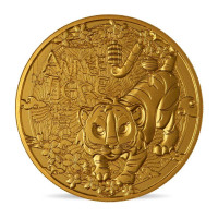 France 1/4 euro UNC 2022 - Chinese Calendar - Year of the Tiger France 1/4 euro UNC 2022 - Chinese Calendar - Year of the Tiger