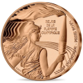 France 1/4 euro UNC 2024 - Paris 2024 Olympic Games - Olympic Torch Relay for 7.50 € ✅