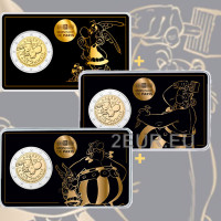 Francia 2 euros BU 2019 - 60 años de Astérix - Astérix, Obélix e Idefix