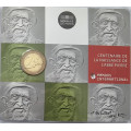 Francia 2 euros BU 2012 - 100 Aniversario del Nacimiento del Abbé Pierre por 35.00 € ✅